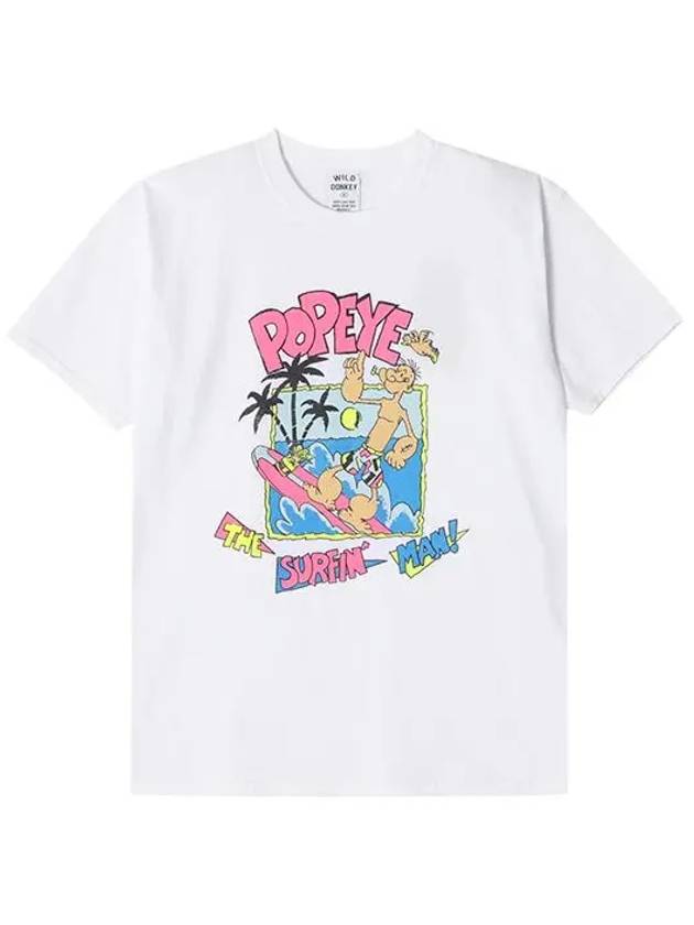 Washed Sky Short Sleeve T-Shirt White - WILD DONKEY - BALAAN 4