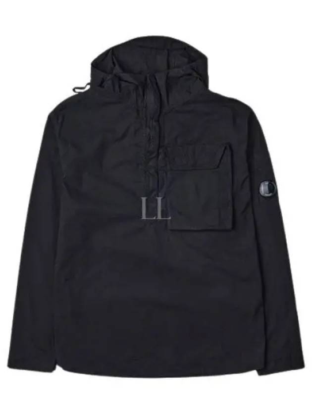 Gabardine Lens Long Sleeve Anorak Black - CP COMPANY - BALAAN 2