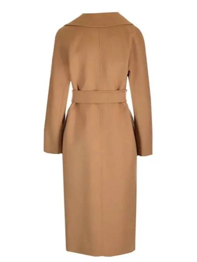 Women's Cles Virgin Wool Single Coat Camel - MAX MARA - BALAAN 4