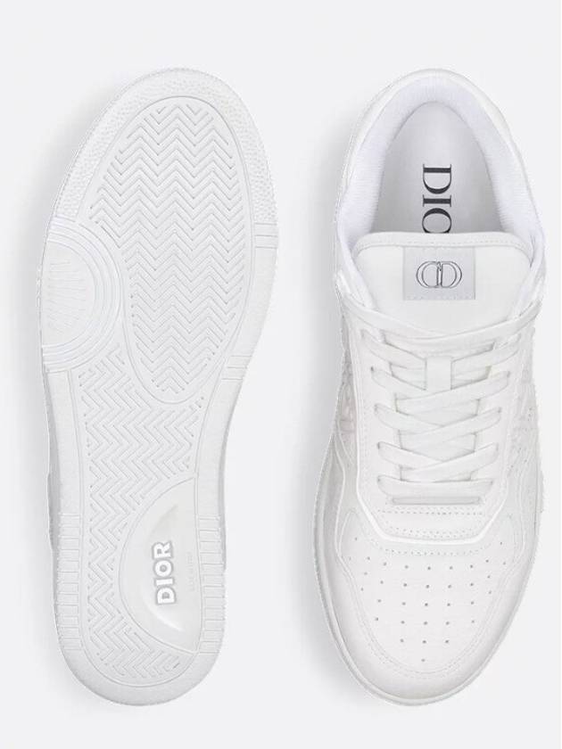 Oblique B27 Low Top Sneakers White - DIOR - BALAAN 5