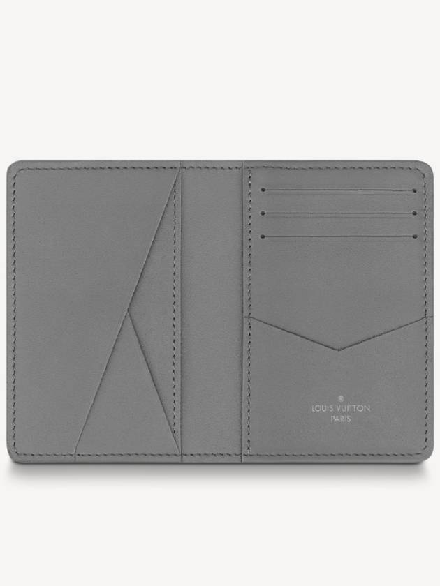 Pocket Organizer Monogram Shadow Card Wallet Grey - LOUIS VUITTON - BALAAN 5