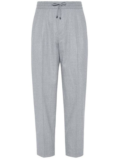 Brunello Cucinelli Trousers Light Grey - BRUNELLO CUCINELLI - BALAAN 2