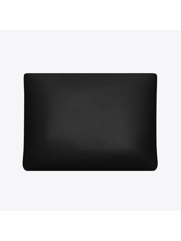 Large Calypso Zipped Clutch Bag Black - SAINT LAURENT - BALAAN 3