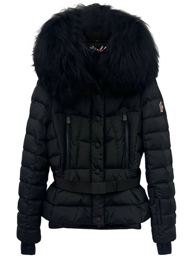 Grenoble Beverley Hooded Ski Short Padded Black - MONCLER - BALAAN 2