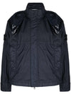 Membrana 3L TC Detachable Hooded Jacket Navy - STONE ISLAND - BALAAN 2