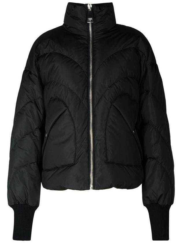 Khrisjoy 'Corazon' Black Polyester Down Jacket - KHRISJOY - BALAAN 1