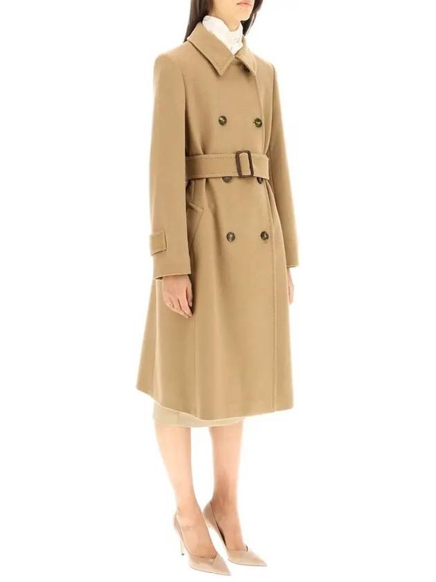 AFIDE Belted Double Breasted Coat Beige 50160623 006 - MAX MARA - BALAAN 2