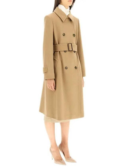 AFIDE Belted Double Breasted Coat Beige 50160623 006 - MAX MARA - BALAAN 2