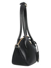 Small Leather Hand Shoulder Bag Black - PRADA - BALAAN 4