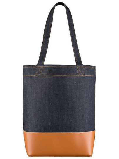 Logo Denim Axelle Tote Bag Navy - A.P.C. - BALAAN 2