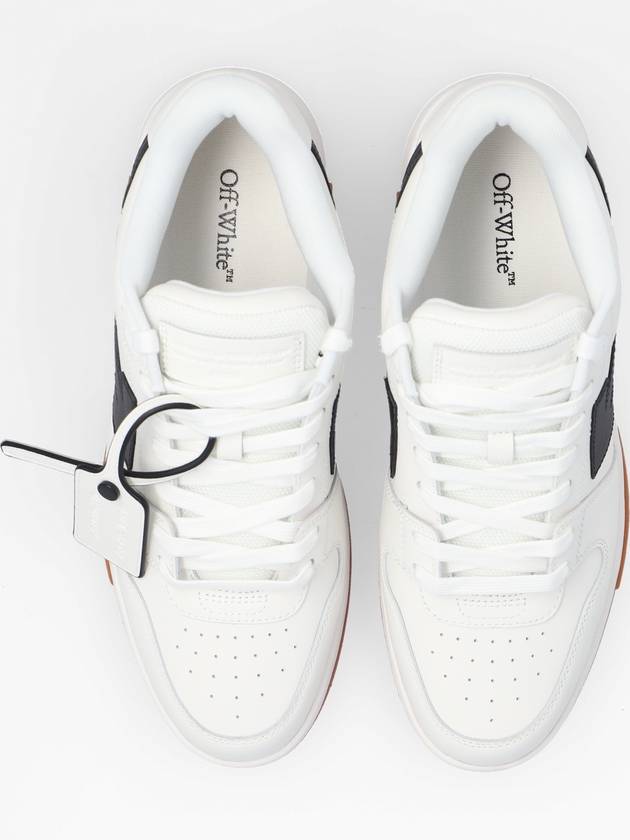 24 ss leather sneakers WITH ICONCI zip tie OMIA189C99LEA0110110 B0650994085 - OFF WHITE - BALAAN 7