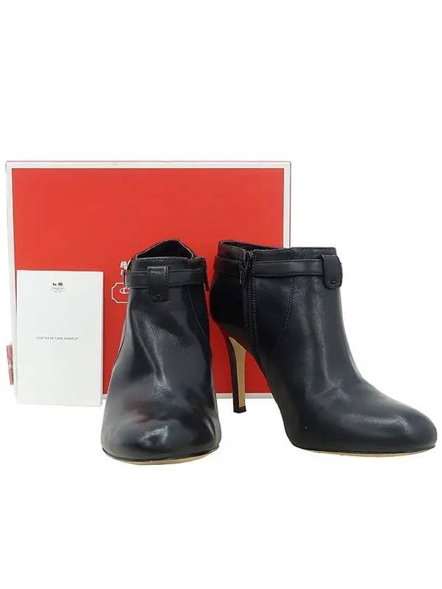 Smith Market Used Luxury Black Boots Women s Shoes - COACH - BALAAN 1