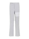 4 Bar Stripe Tailored Straight Pants Grey - THOM BROWNE - BALAAN 2