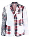 Fun Mix Madras Cotton Sack Jacket - THOM BROWNE - BALAAN 2