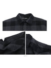 Men s Flannel Overshirt PMGA024S20749023 0901 - PALM ANGELS - BALAAN 6