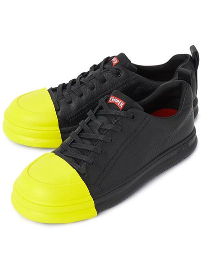 Junction Runner Leather Low-Top Sneakers Black - CAMPER - BALAAN 2