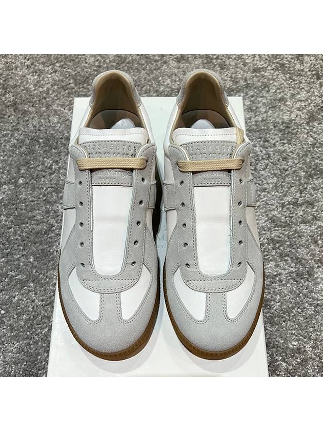 Replica Calfskin Low Top Sneakers White - MAISON MARGIELA - BALAAN 4