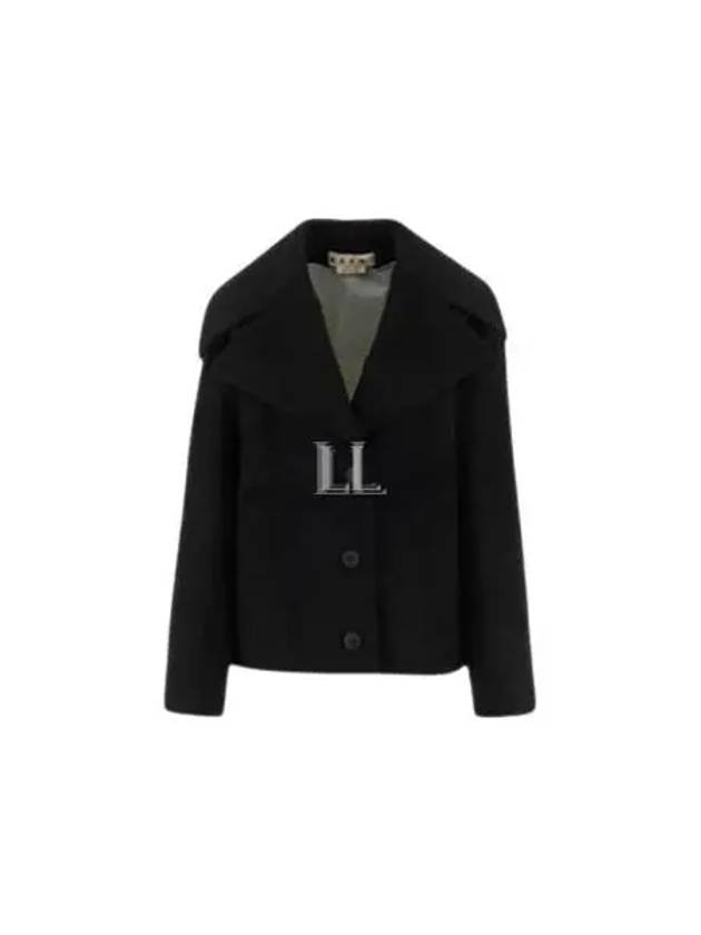 Virgin Wool Jacket Black - MARNI - BALAAN 2