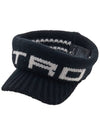 Wool Knit Visor Hat Black - ETRO - BALAAN 11