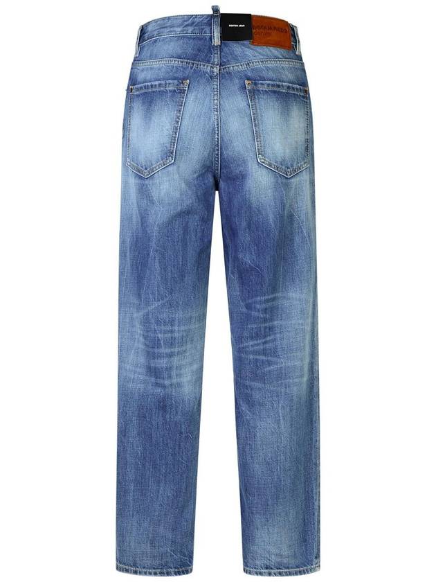 Light Vintage Wash Boston Jeans Blue - DSQUARED2 - BALAAN 4