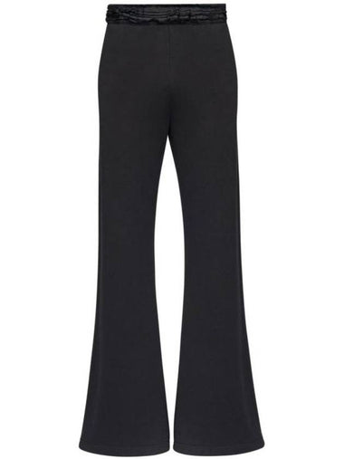 Cotton Track Pants Black - MAISON MARGIELA - BALAAN 1