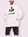 Women's Mansell Black Big Logo Hood SW0001FA A1M07E 23EC - ISABEL MARANT - BALAAN 3