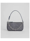 MINI RACHEL CROCO EMBOSSED LEATHER GRAY B1BTPM004WSBGY0CW0 - BY FAR - BALAAN 1