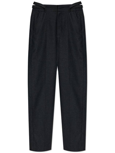 Lemaire Trousers With Cashmere Finish, Women's, Black - LEMAIRE - BALAAN 1