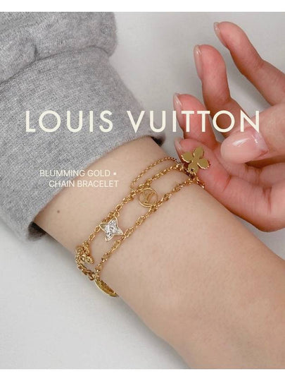 Blooming Gold Chain Bracelet 2VLVA28299 - LOUIS VUITTON - BALAAN 2