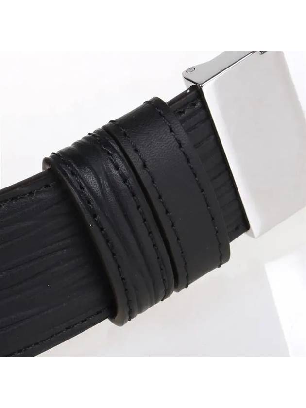 Horseshoe shaped reversible leather belt MB198634 - MONTBLANC - BALAAN 5