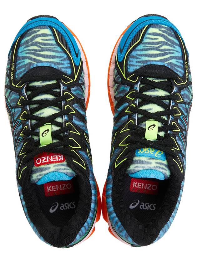 Gel Kayano 20 Low Top Sneakers Black Digital Aqua - ASICS - BALAAN 3