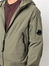 Men's Protech Mesh Lens Hooded Jacket Khaki - CP COMPANY - BALAAN.