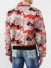 Art Print Wappen Camo Plaster Bomber Jacket Pink - STONE ISLAND - BALAAN 5