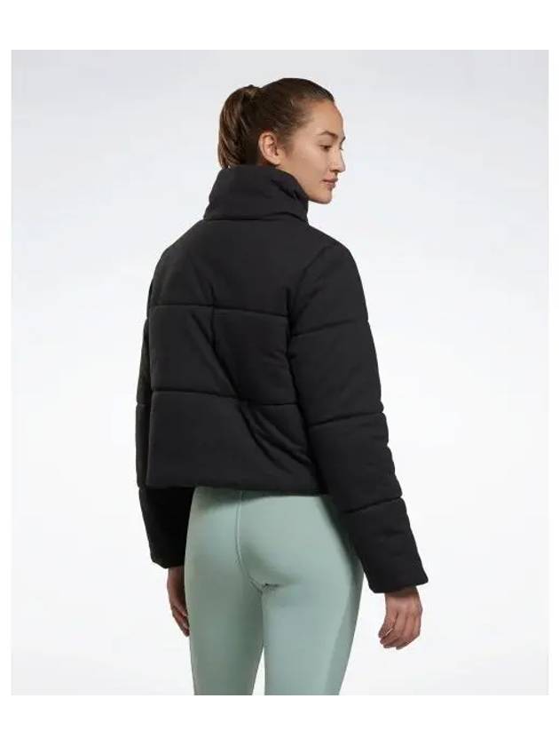 Studio Puffer Jacket Women Black HH7248 - REEBOK - BALAAN 1