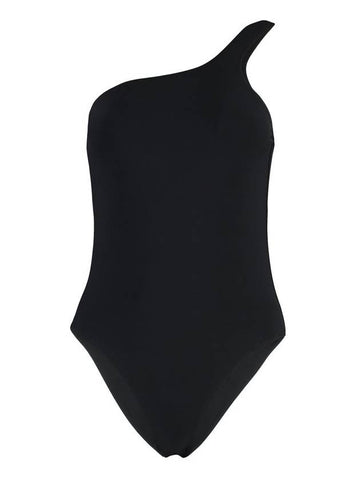 Women s Sage One Shoulder Piece Swimsuit Black - ISABEL MARANT - BALAAN 1