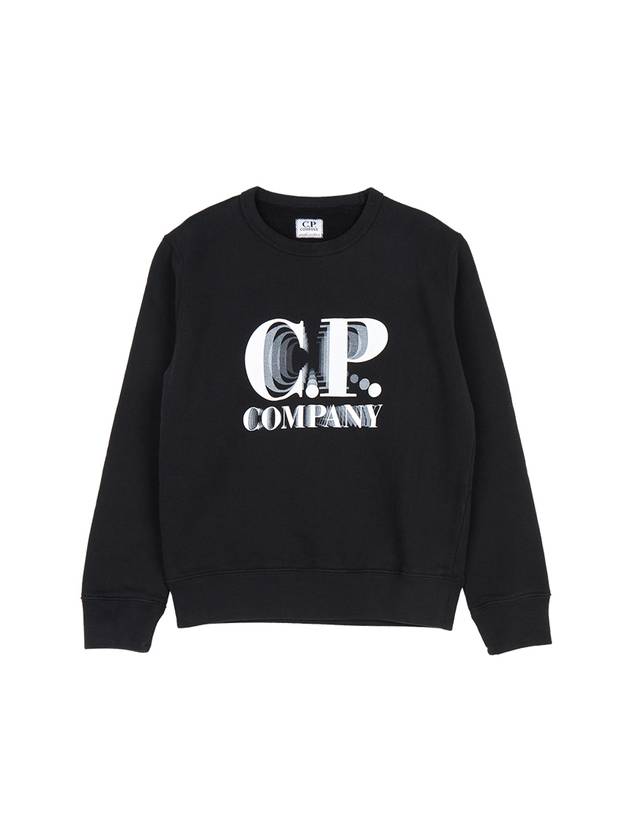 Brushed sweatshirt 15CKSS062B 003878W 999 - CP COMPANY - BALAAN 1