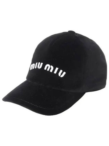 Velvet Baseball Cap Women Hat - MIU MIU - BALAAN 1