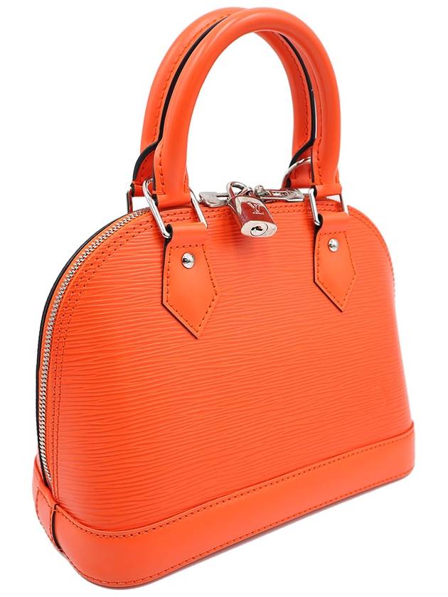 Women s Louis Vuitton M22186 Orange Minnesota Color Epi Leather Alma BB Tote Bag gt Gangbuk used luxury goods - LOUIS VUITTON - BALAAN 4