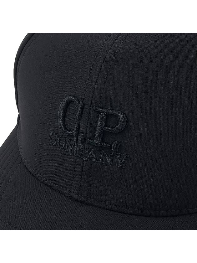 Men's Logo Ball Cap Black - CP COMPANY - BALAAN 7