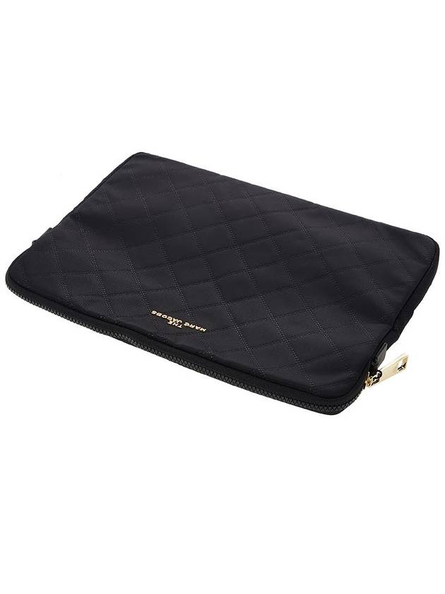 Logo Quilted Laptop Briefcase Black - MARC JACOBS - BALAAN 5