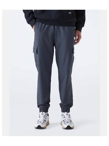 Brushed Woven Cargo Pants Charcoal Gray SP323UPT91 - DESCENTE - BALAAN 1