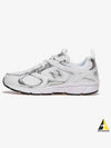 408 Low-Top Sneakers White Silver - NEW BALANCE - BALAAN 2