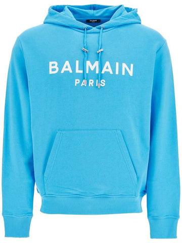 hooded sweatshirt with - BALMAIN - BALAAN 1