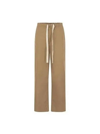 S Women Cotton Wide Pants Brown Gray 2391311632600 - MAX MARA - BALAAN 1