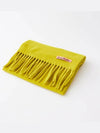 Muffler Scarf Skinny Yellow - ACNE STUDIOS - BALAAN 3