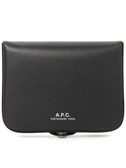 Josh Leather Coin Wallet Black - A.P.C. - BALAAN 2