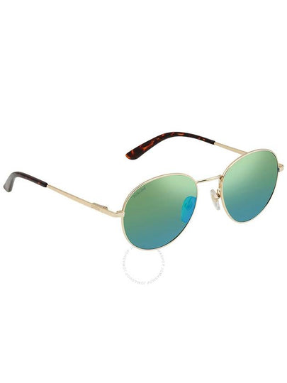 Smith Prep Polarized Green Mirror Round Unisex Sunglasses 203240 J5G/5Z 53 - SMITH - BALAAN 2