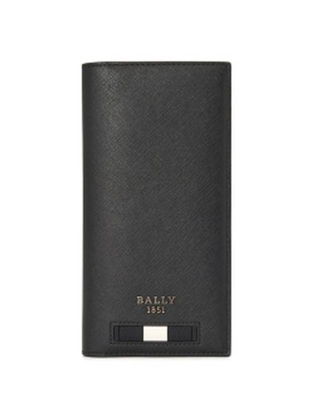 ROMY Continental leather long wallet black - BALLY - BALAAN 1