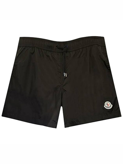 Logo Patch Swim Shorts Black - MONCLER - BALAAN 2