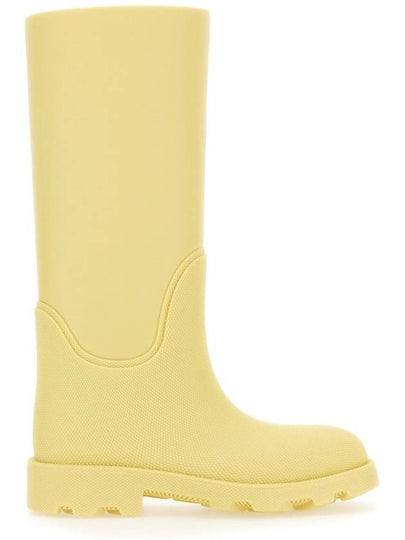 Marsh Long Rain Boots Beige - BURBERRY - BALAAN 2